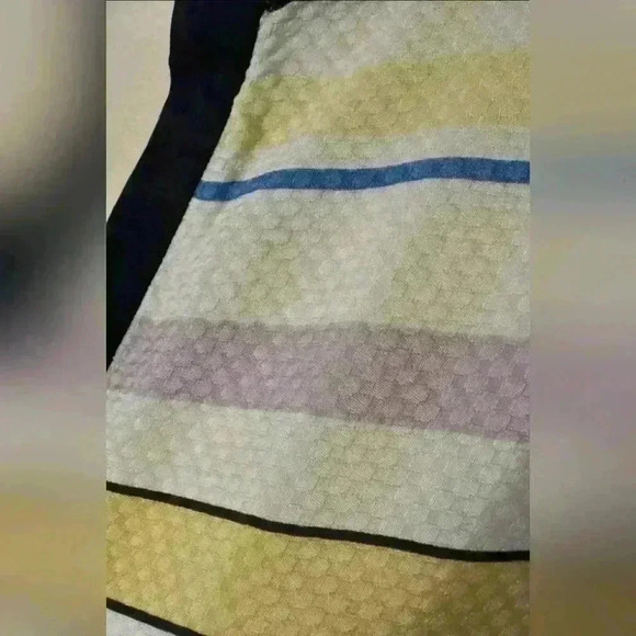 ISABEL MARANT ETOILE Beige Pink Blue 100% Silk Beach 3/4 Tunic Dress 34EU Small - Picture 9 of 12